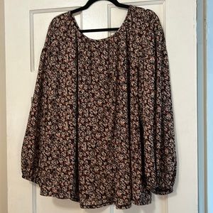 Ava & Viv 3X Fall blouse